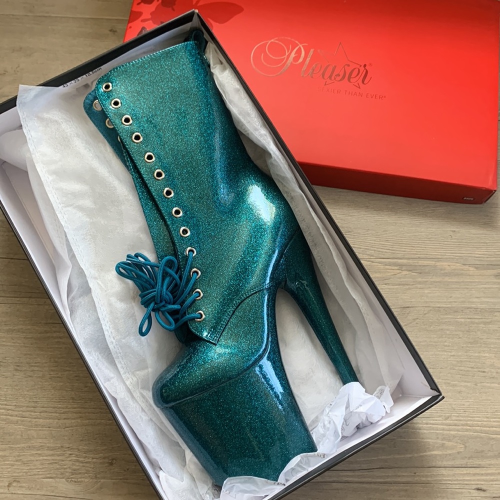Pleaser Flamingo 1040 teal